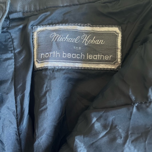 Michael Hoban high waisted leather pants - Picture 7 of 16